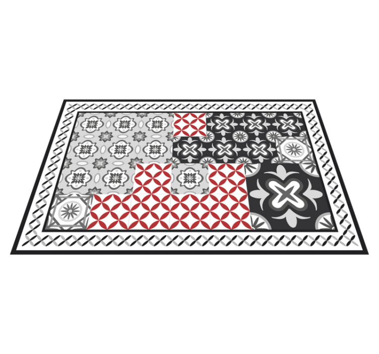 Dækkeserviet med sofistikeret tekstureret overflade - TenStickers