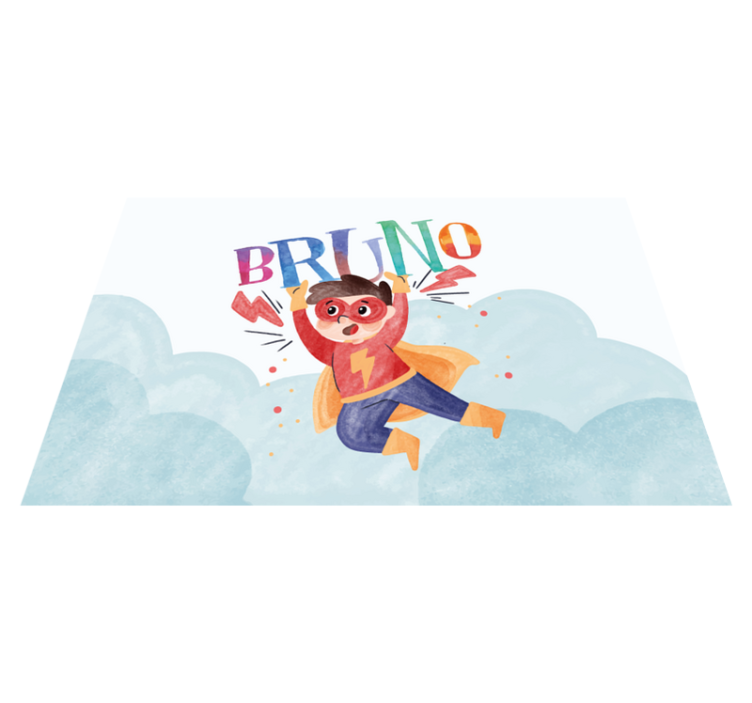 Akvarel super kid børn dækkeservietter - TenStickers