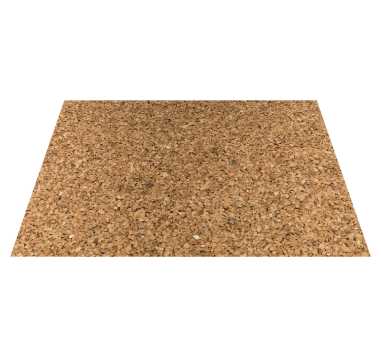 Kork tekstur dækkeserviet - TenStickers