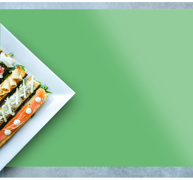 Grønne elegante vinylplade - TenStickers