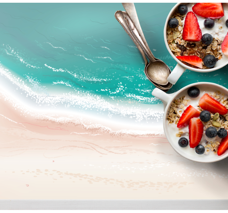 Havudsigt havliv dækkeservietter - TenStickers