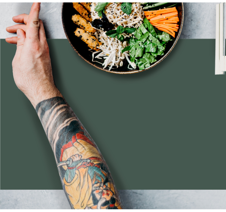 Salviegrønne vinylplader - TenStickers