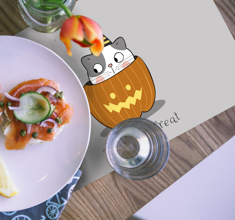 Søde halloween børn dækkeservietter - TenStickers