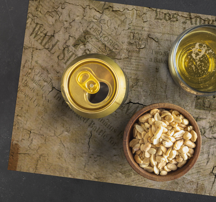 Vintage avis originale dækkeservietter - TenStickers