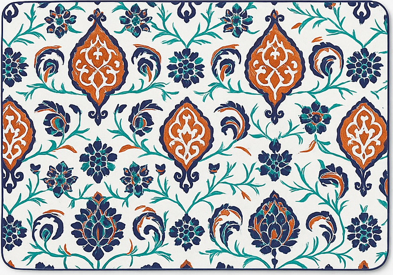 Original dækkeserviet med farverige geometriske mandalaer - TenStickers