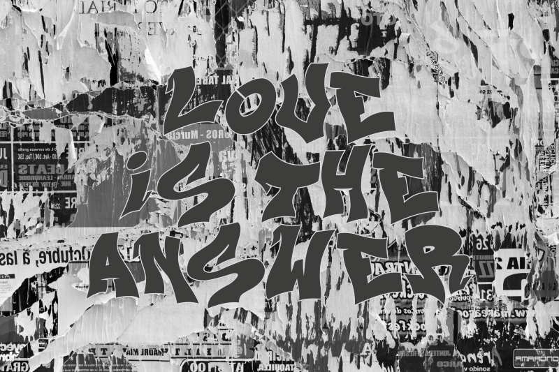 Bold citat besked tekst dækkeserviet - TenStickers