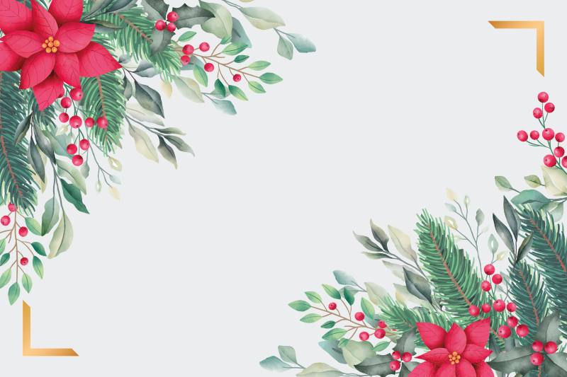 Jul ornamenter jul dækkeservietter - TenStickers