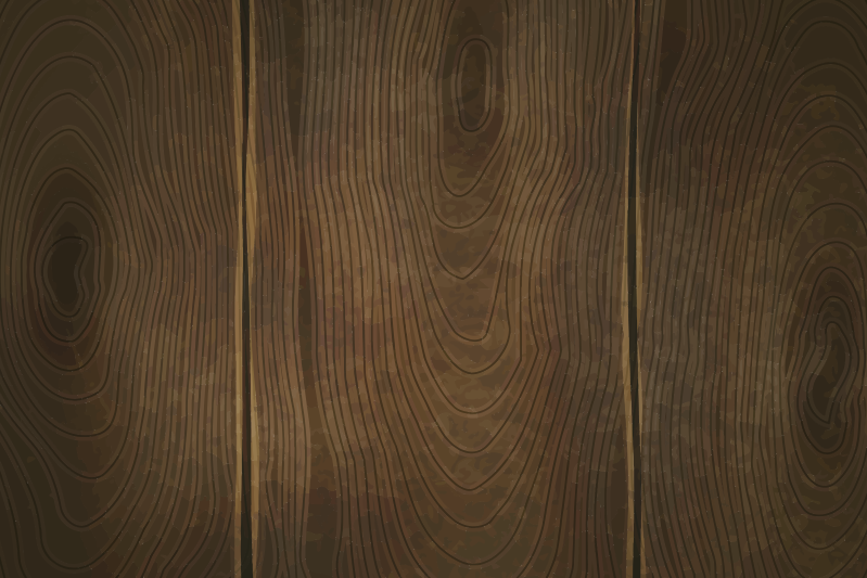 Træ mønster mørk tone tekstureret dækkeservietter - TenStickers