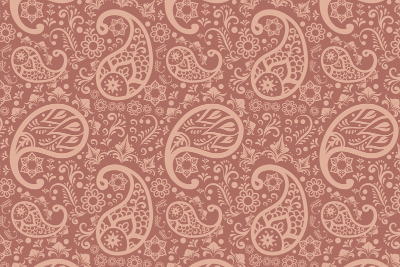 Elegant blomster element dækkeserviet - TenStickers