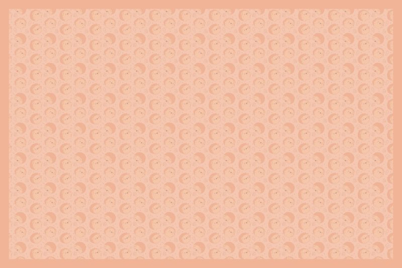 Dækkeserviet med subtilt mønster - TenStickers