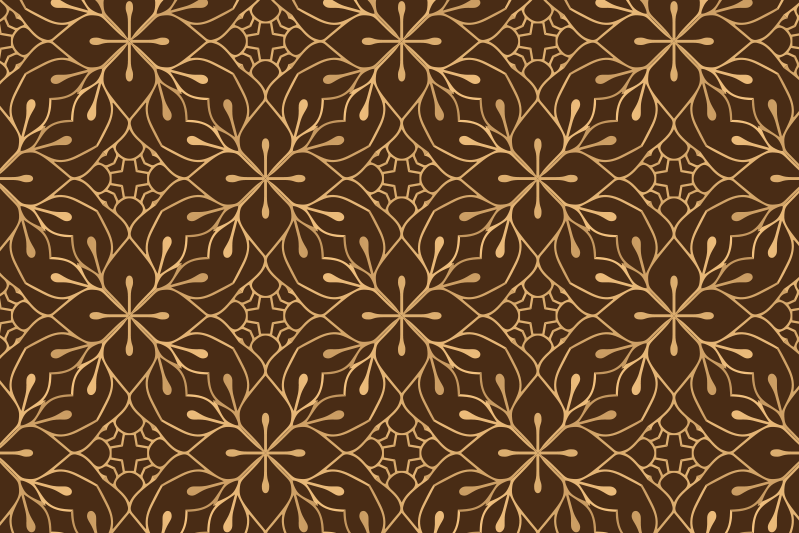 Dækkeserviet med graceful blossom motiv - TenStickers