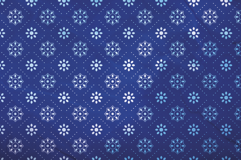 Navy mønstret dækkeserviet - TenStickers