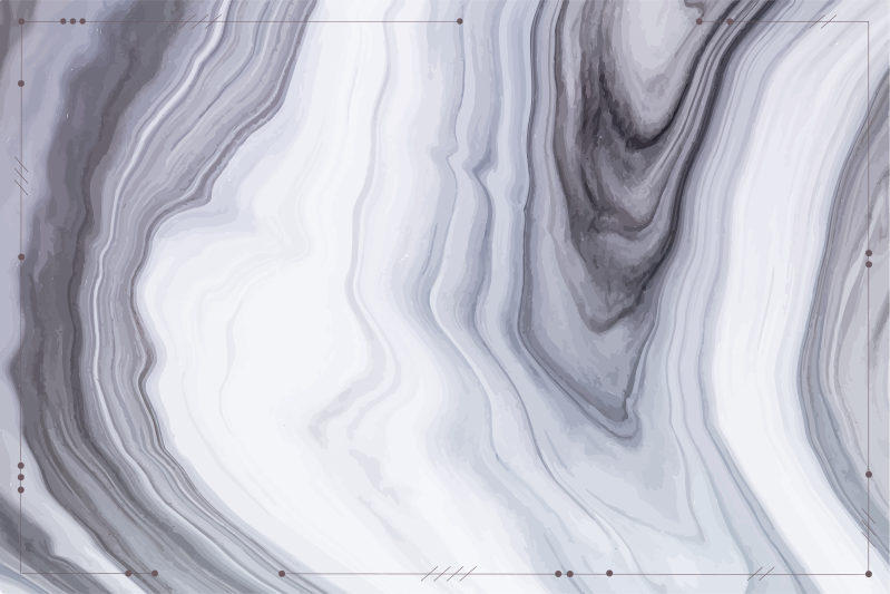 Moderne dækkeserviet i elegant marmor mønster - TenStickers