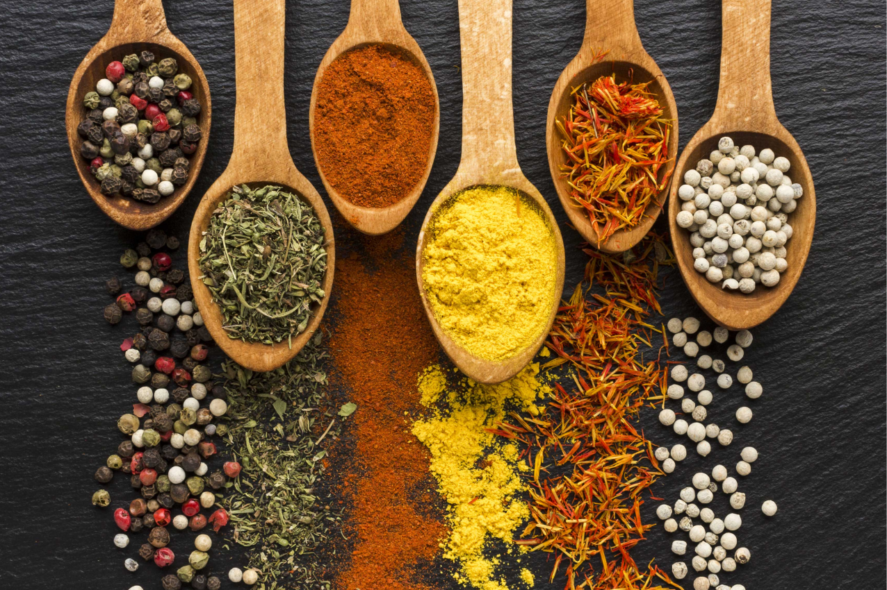 Original dækkeserviet vaffel og krydderier - TenStickers