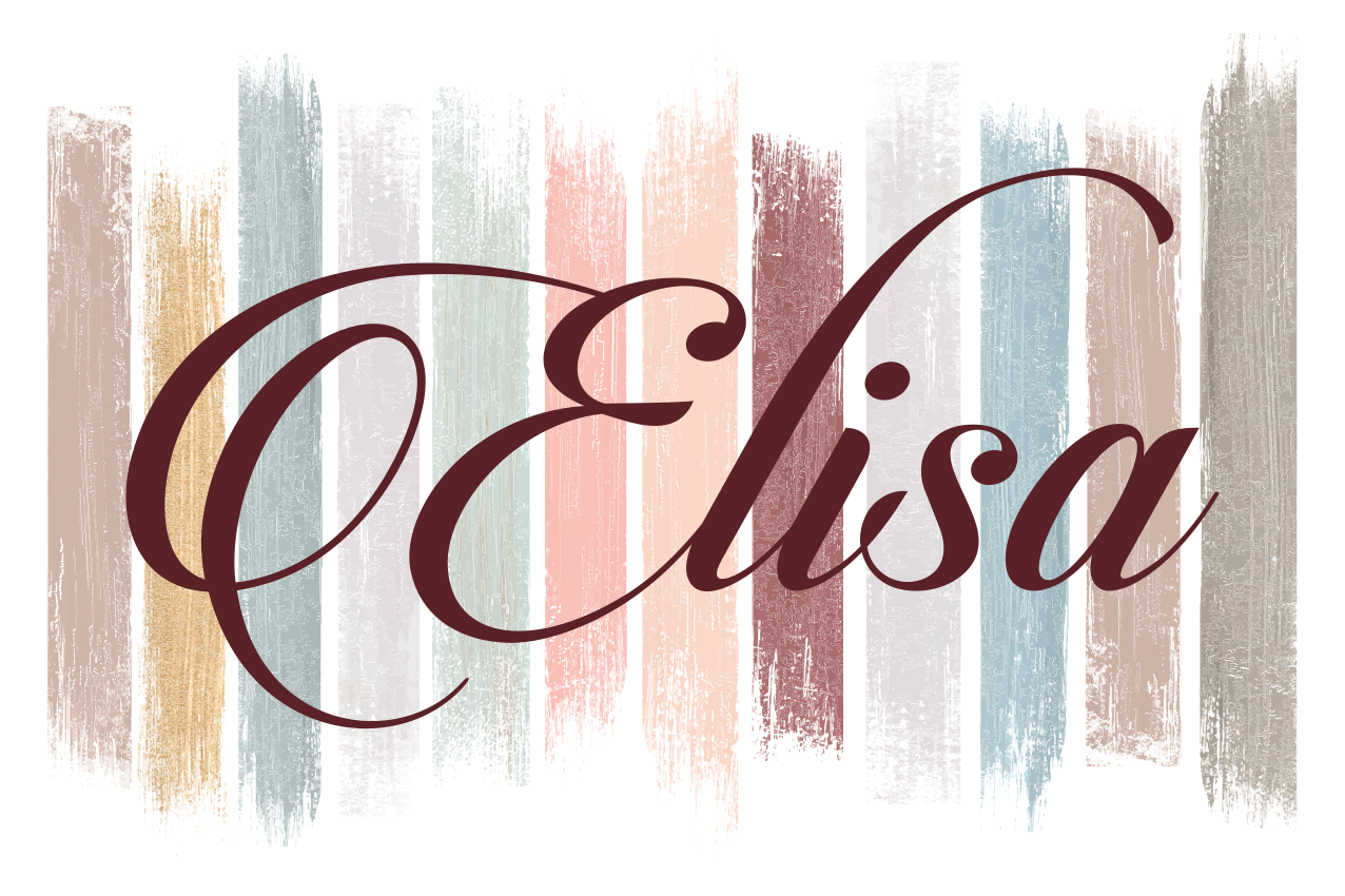 Jordfarve pensel originale dækkeservietter - TenStickers