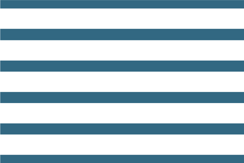 Moderne dækkeserviet med stribede overflader - TenStickers