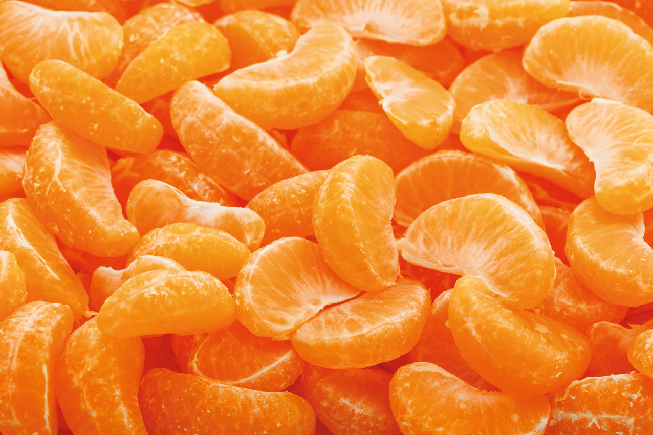 Dækkeserviet til hjem citrusfrugt komposition - TenStickers