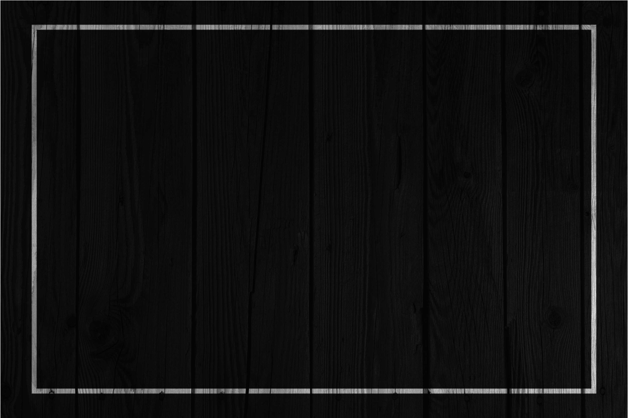 Elegant sort overflade dækkeserviet - TenStickers