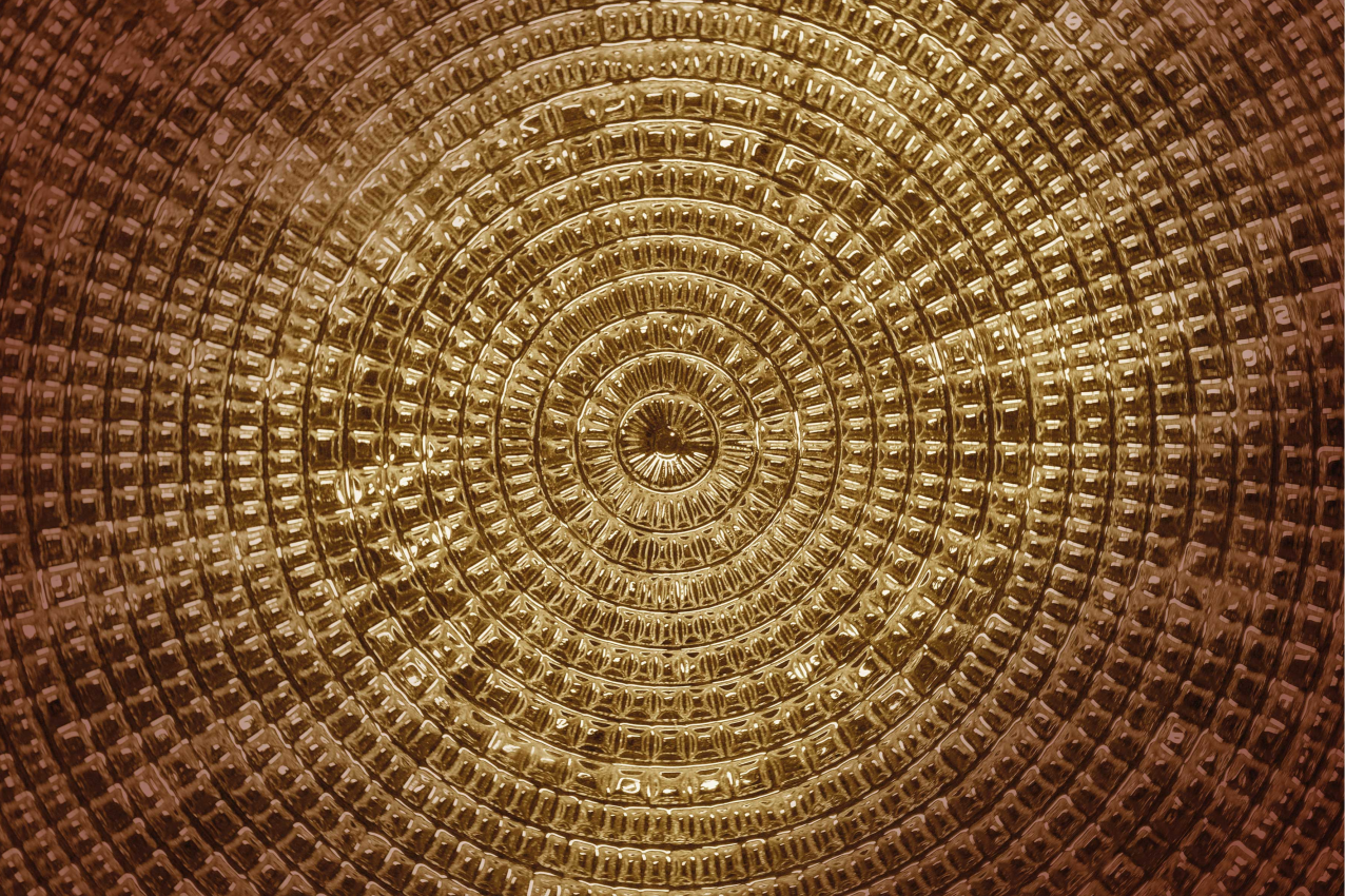 Cirkulært design moderne dækkeservietter - TenStickers