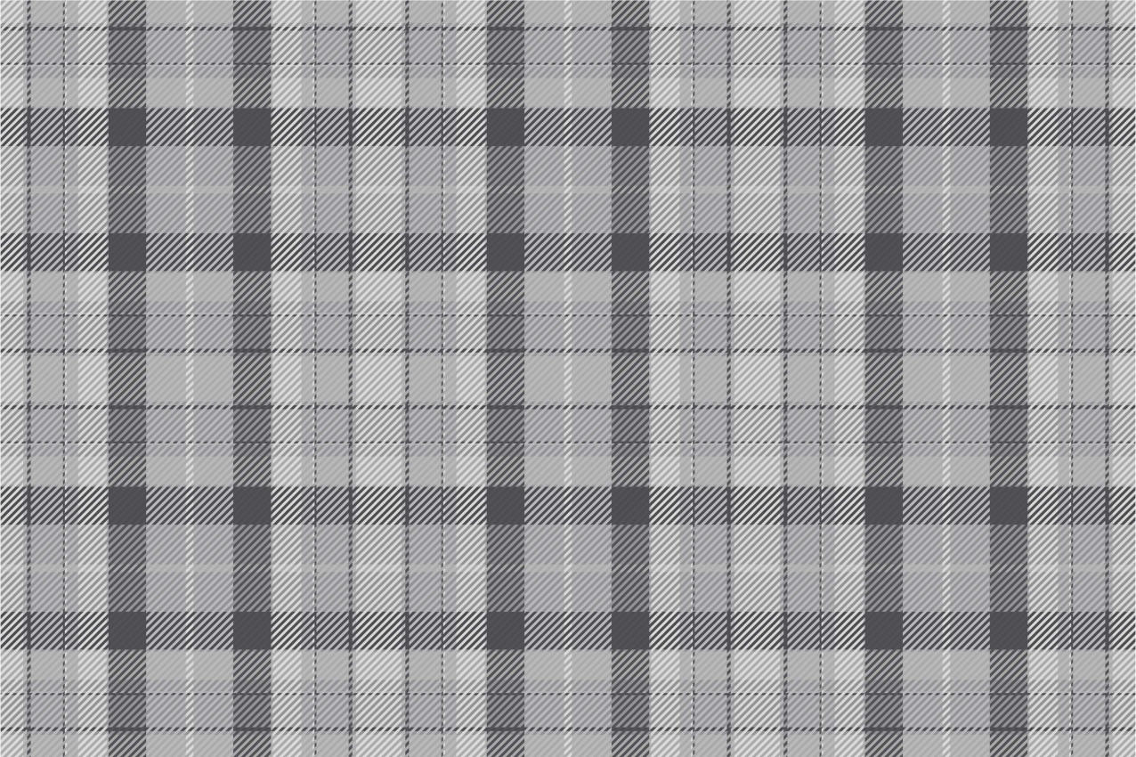 Plaid linned stil elegant dækkeserviet - TenStickers