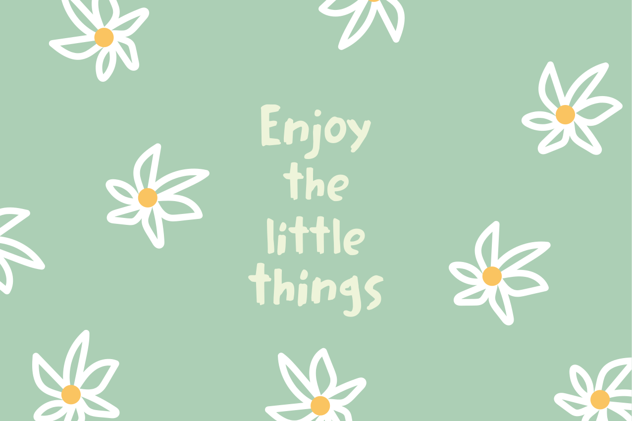 Inspirerende blomster design moderne dækkeservietter - TenStickers