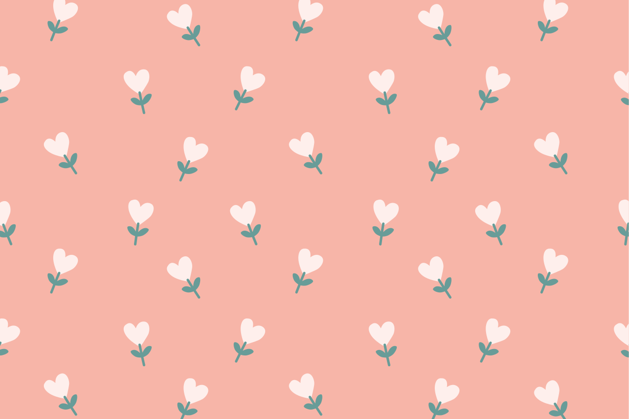 Original dækkeserviet med charmerende blomsterdesign - TenStickers