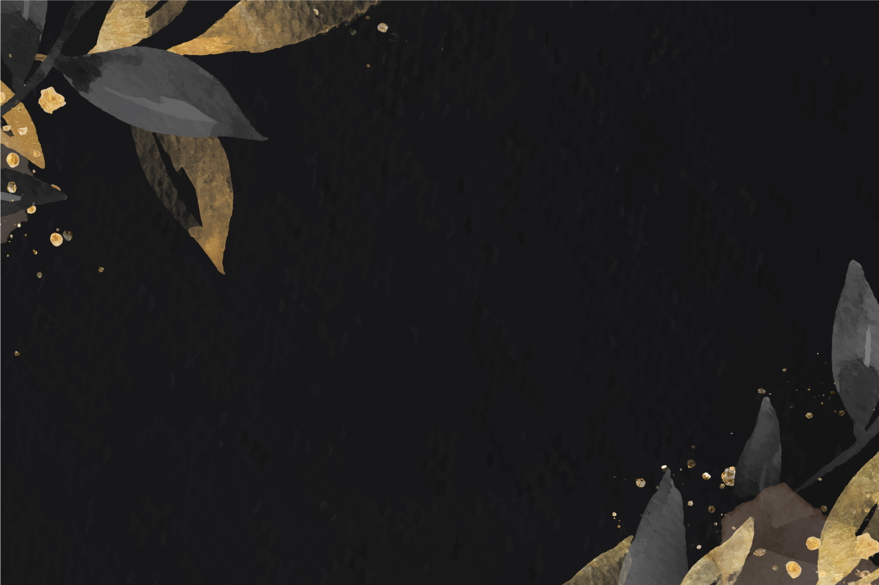 Elegant dækkeserviet med raffinerede bladmotiver - TenStickers