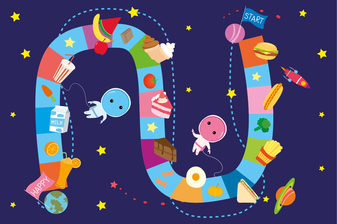 Børn rum mad spil børn dækkeservietter - TenStickers