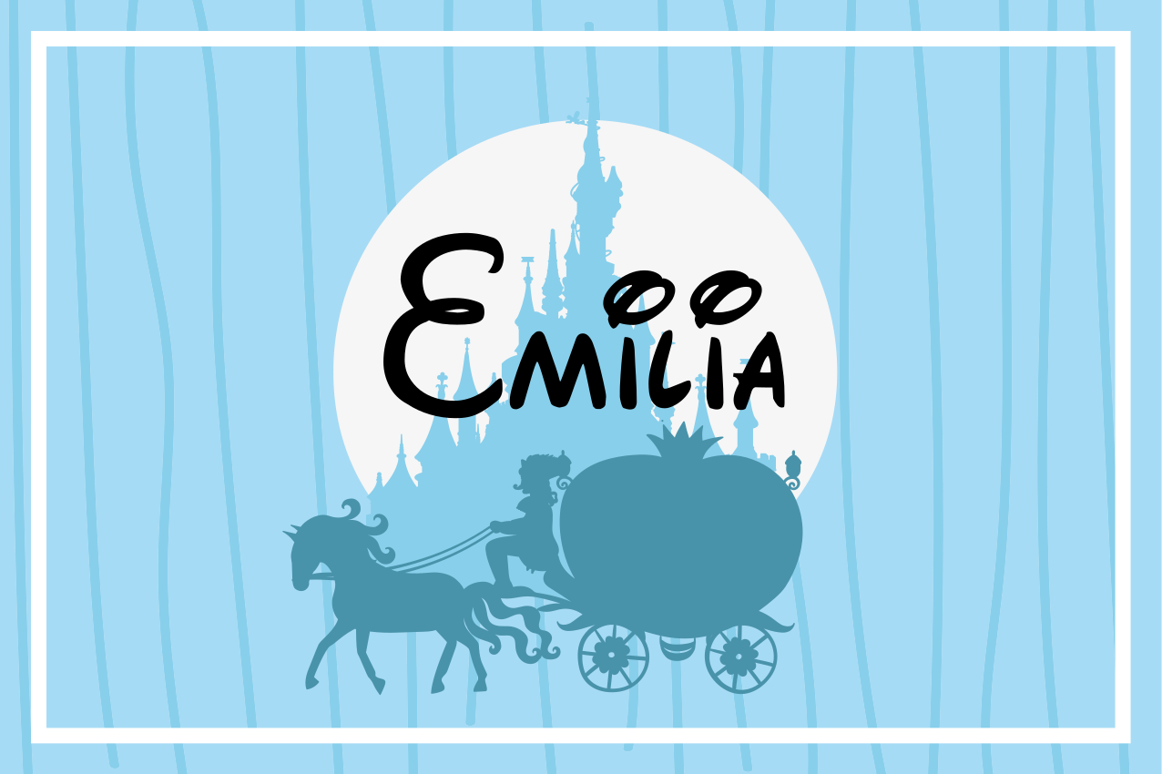 Dækkeserviet børn hestevogn - TenStickers