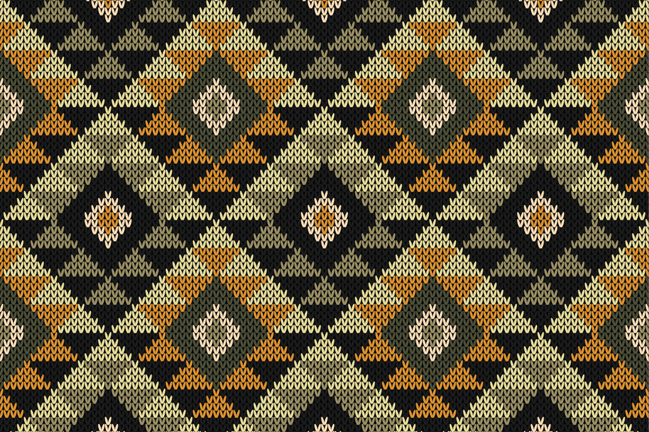 Chic geometrisk motif dækkeserviet - TenStickers