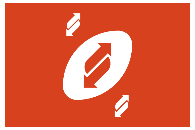 Original dækkeserviet med dynamisk pilmønster - TenStickers