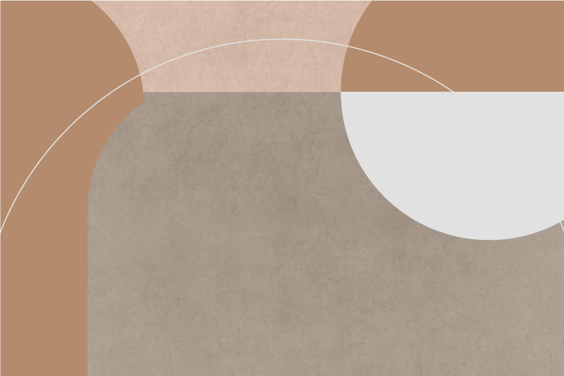 Moderne dækkeserviet i stilren minimalistisk stil - TenStickers