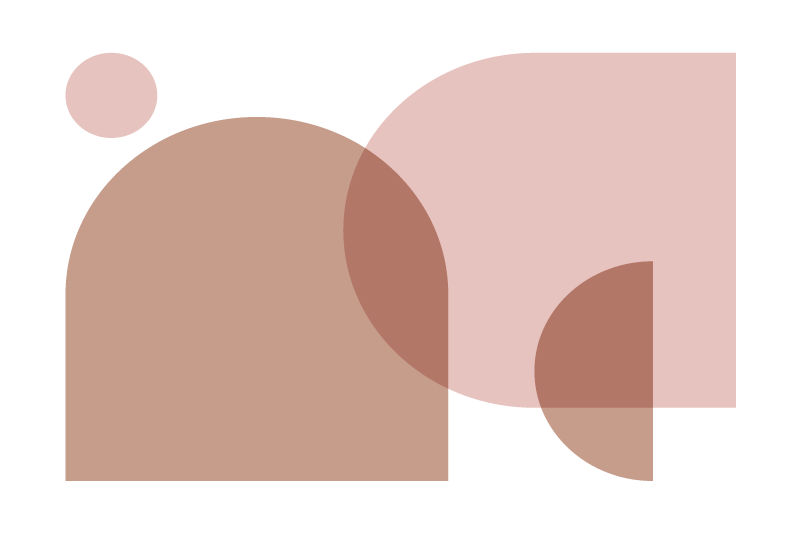 Moderne dækkeserviet med geometriske former - TenStickers