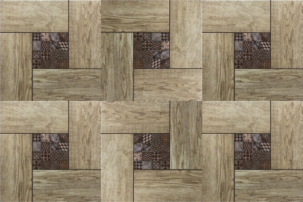 Dækkeserviet i træmønster design - TenStickers