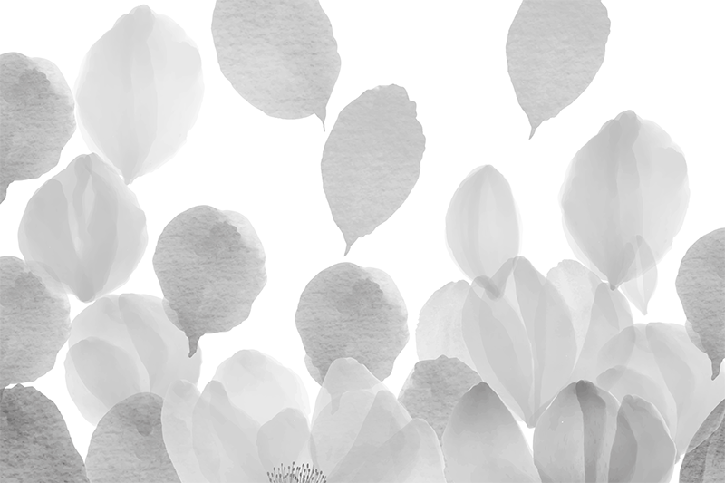 Elegante dækkeservietter med glamour vand ombre effekt - TenStickers