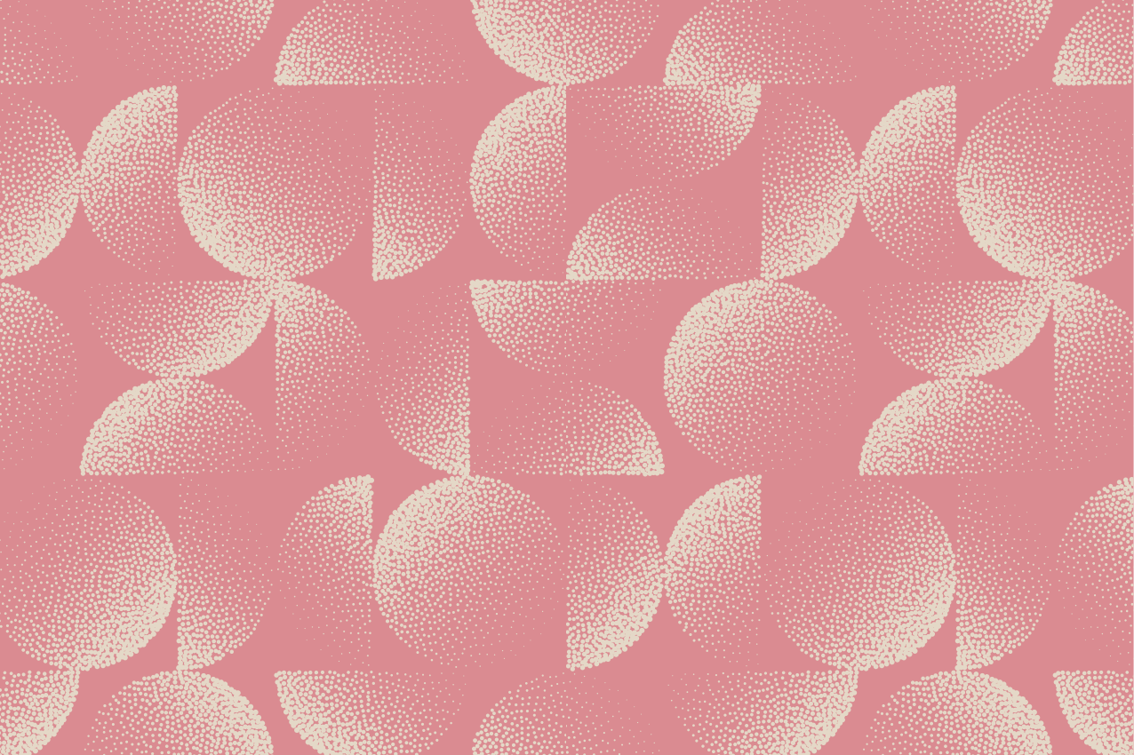 Dækkeserviet med abstrakte cirkulære mønstre - TenStickers