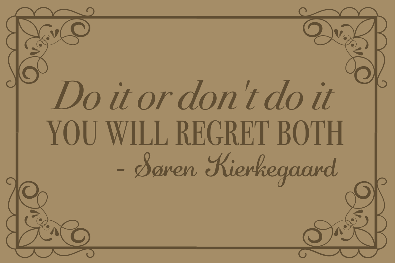 "gør det eller lad være" citerer dækkeservietter - TenStickers