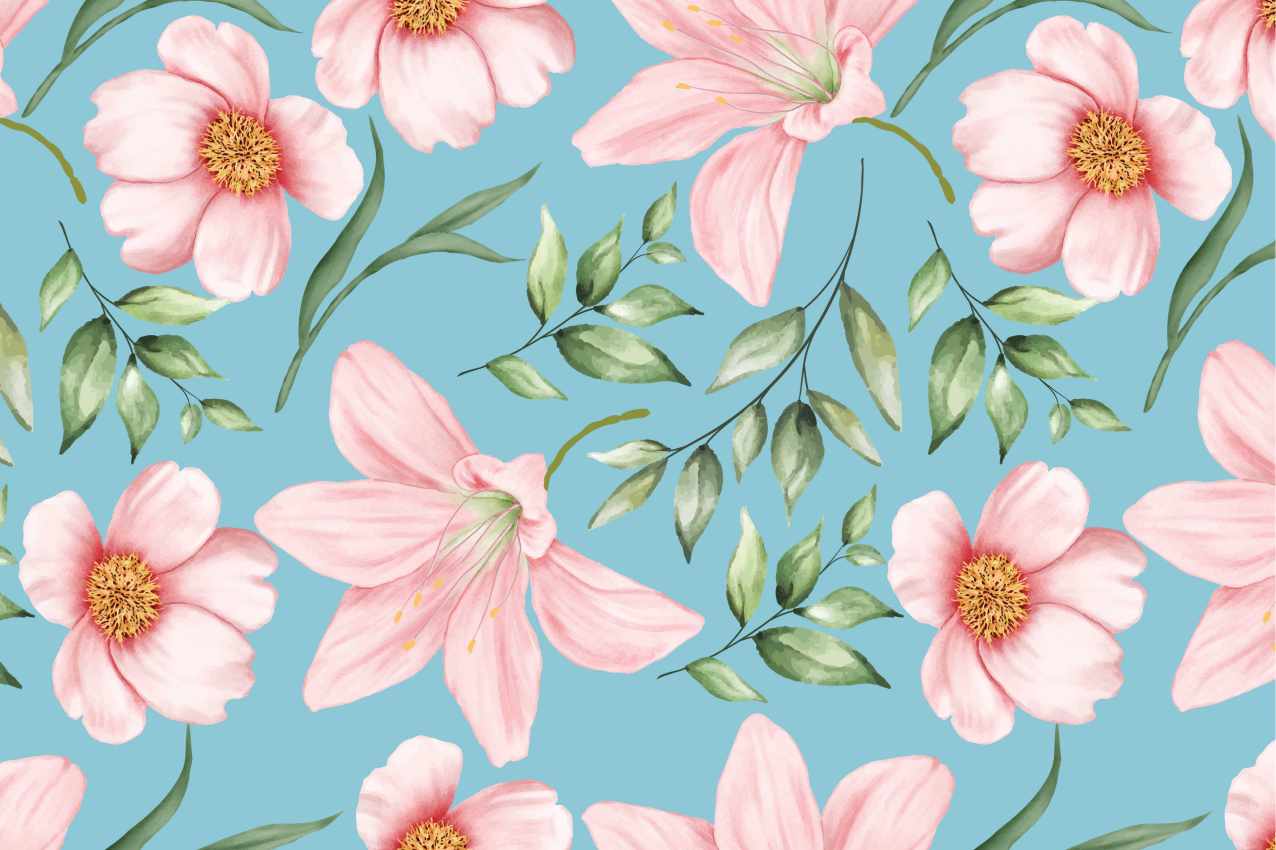 Romantiske dækkeservietter i vintage indretning - TenStickers