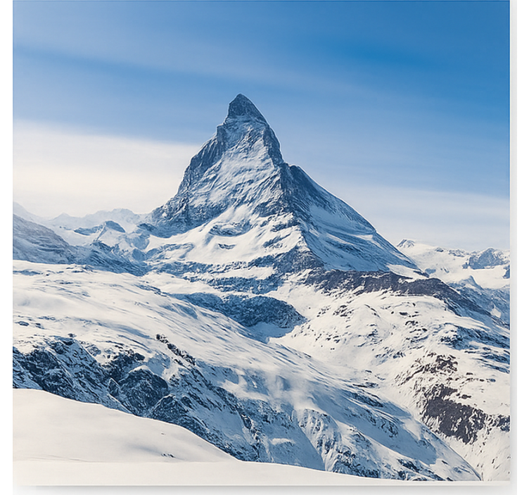 Matterhorn, schweiz fototapet bjerg - TenStickers