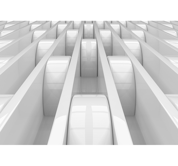 3d former fototapet tapet - TenStickers