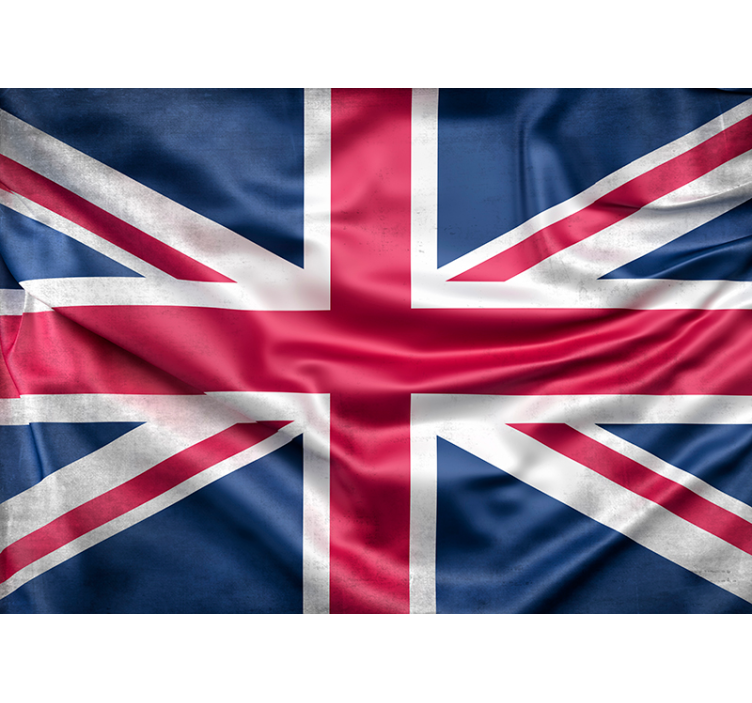 Union jack flag london fototapet - TenStickers