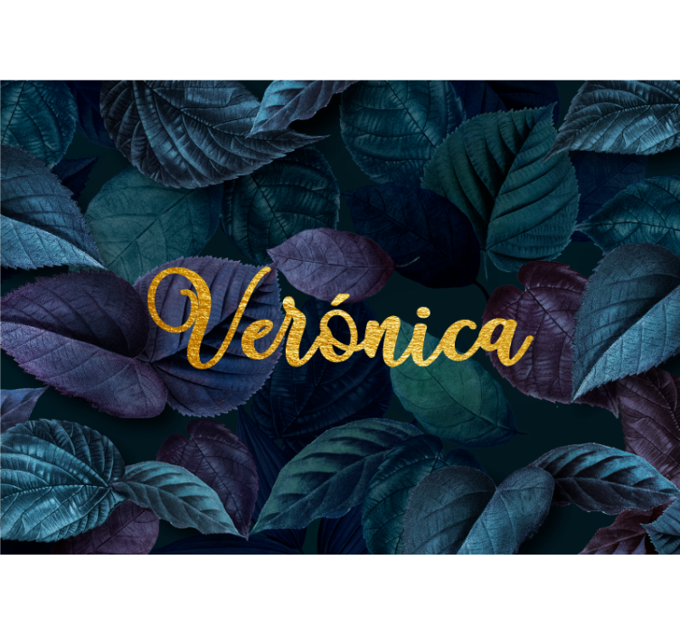 Naturlig baggrund brugerdefineret fototapet - TenStickers