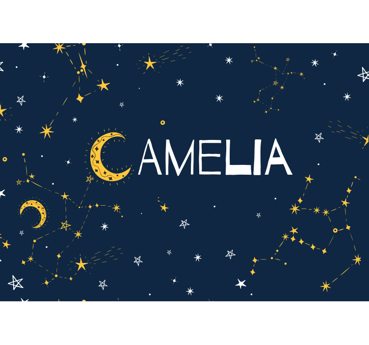 Kosmisk stjerneklar nat rummet fototapet - TenStickers