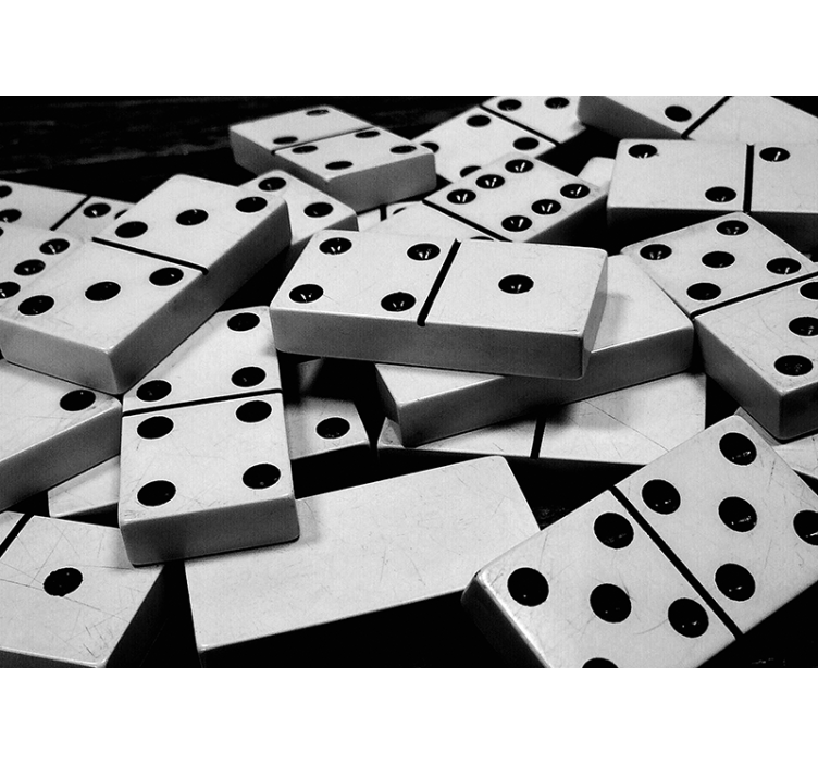 Klassiske spillebrikker fototapet køretøj - TenStickers