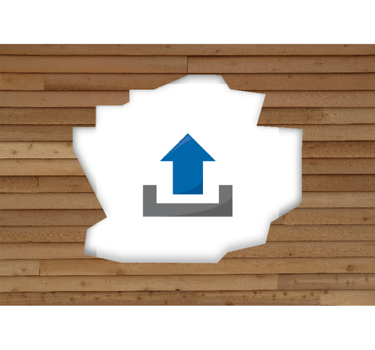 Landskab fototapet alpin sø udsigt - TenStickers