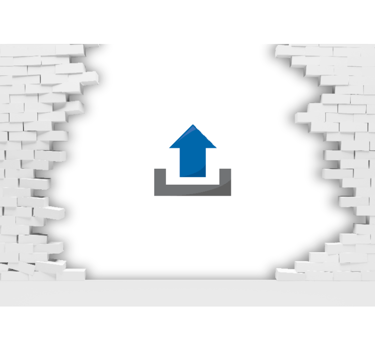 Fototapet dyr isbjørn under vand - TenStickers