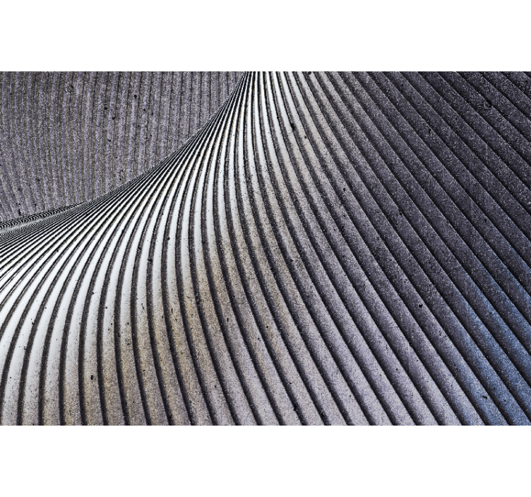 Mønster fototapet buede sandmønstre - TenStickers