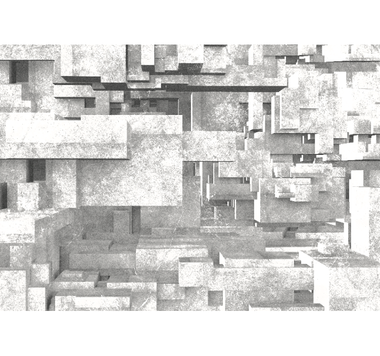 Fototapet abstrakt geometriske struktur lag - TenStickers