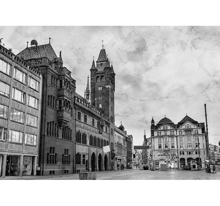 Travl by i schweiz fototapet - TenStickers