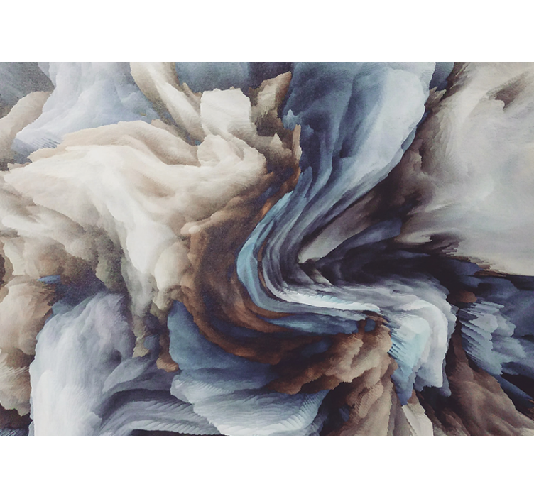 Farverig tekstur elegant design fototapet - TenStickers